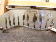 Another Sean O'Shea creation showing the evolution of a metal leaf.
