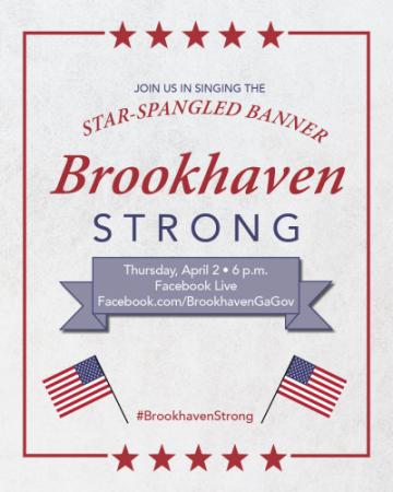#BrookhavenStrong flyer