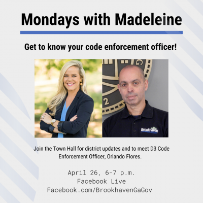 Mondays with Madeleine April edition