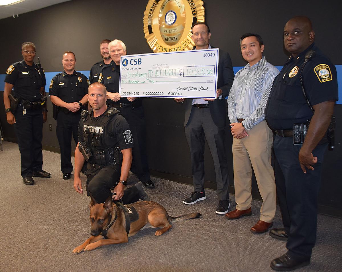 Brookhaven Police Foundation donates to Hot Pursuit