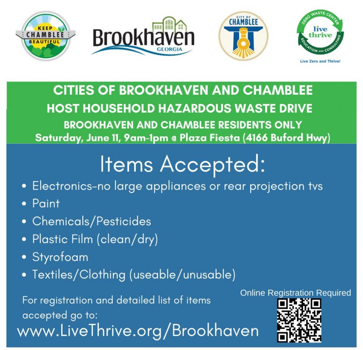 Household Hazardous Waste Drive 